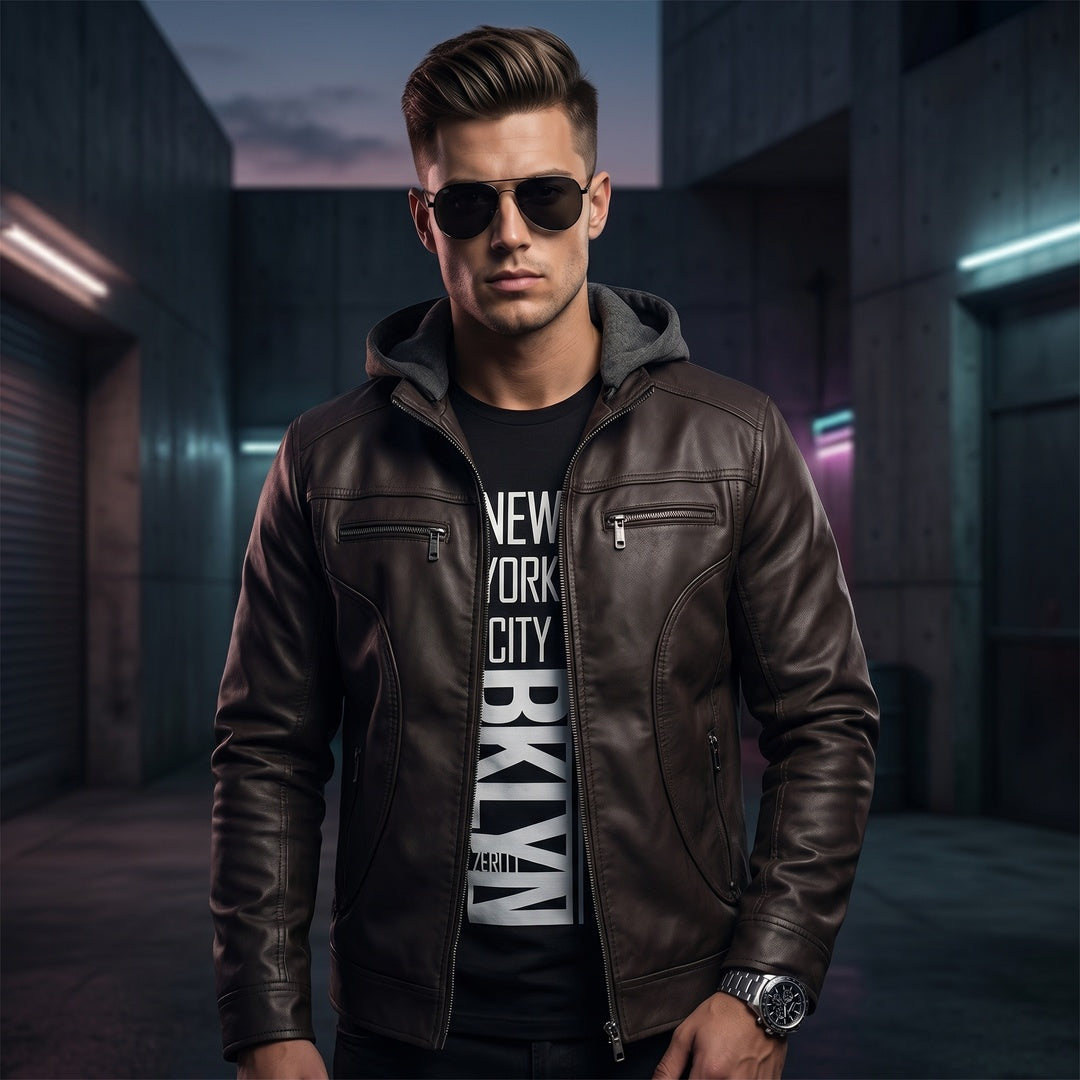 Chaqueta en Cuero Tex - Edición Exclusiva