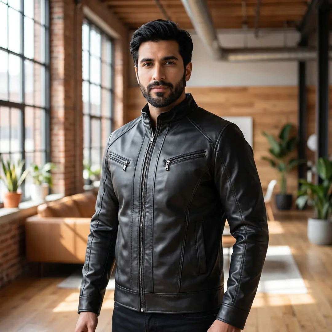 Chaqueta en Cuero Tex - Edición Exclusiva